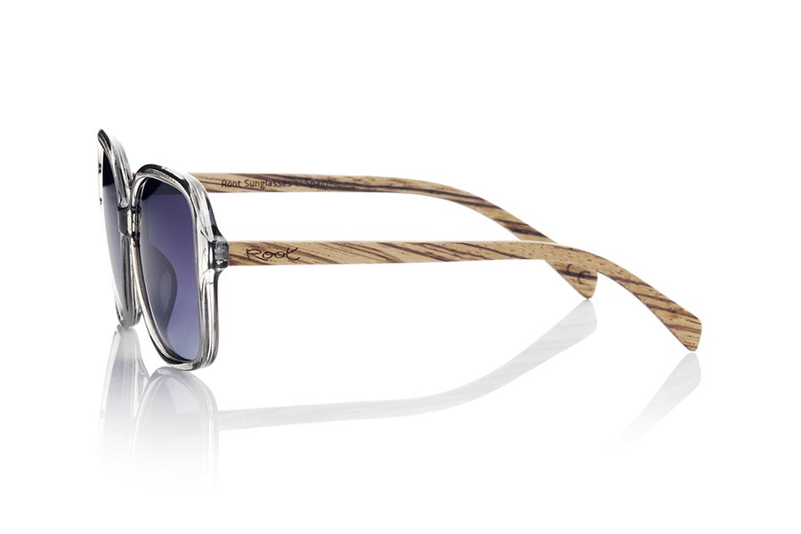 Wood eyewear of Zebrano modelo MANARA Wholesale & Retail | Root Sunglasses® 